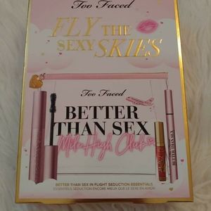 💝FIRM! NWT TOO FACED FLY THE SEXY SKIES BETTER THAN SEX MILE HIGH BOX SET